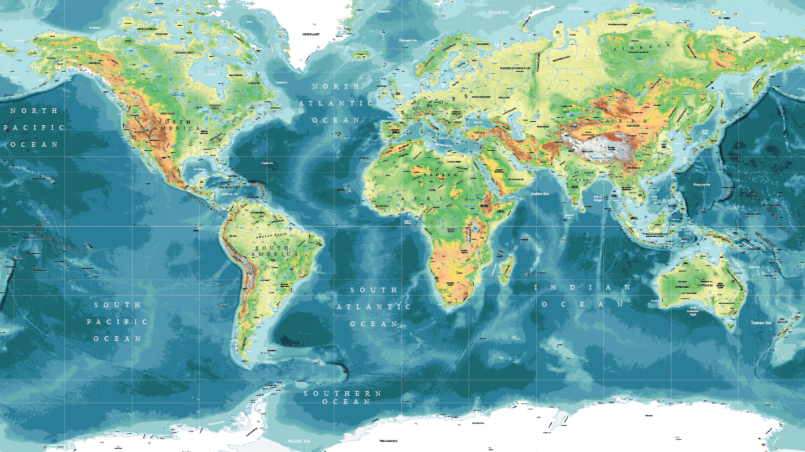 World Map Vector (2020) – Maptorian